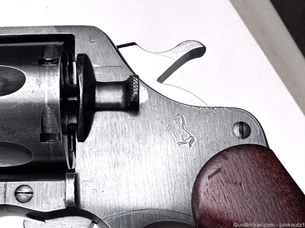 Colt Model 1917 New Service U.S. Military Revolver .45ACP Made 1919 Fine!-img-4