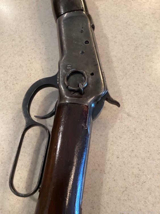 Winchester Model 1892 Saddle Ring Carbine 218 Bee-img-1