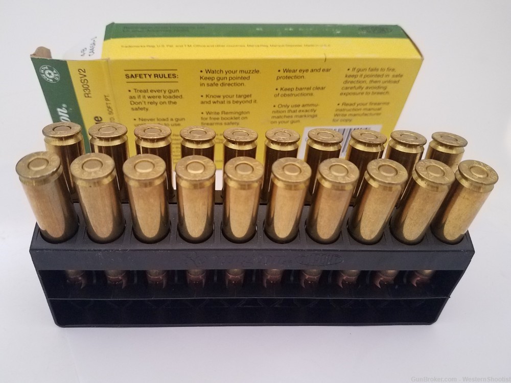 2 boxes 40 rnds of 300 Sav Savage 150gr Remington CORE-LOKT PSP - no CC fee-img-2