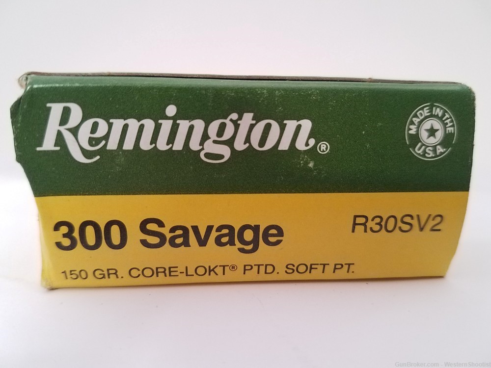 2 boxes 40 rnds of 300 Sav Savage 150gr Remington CORE-LOKT PSP - no CC fee-img-7