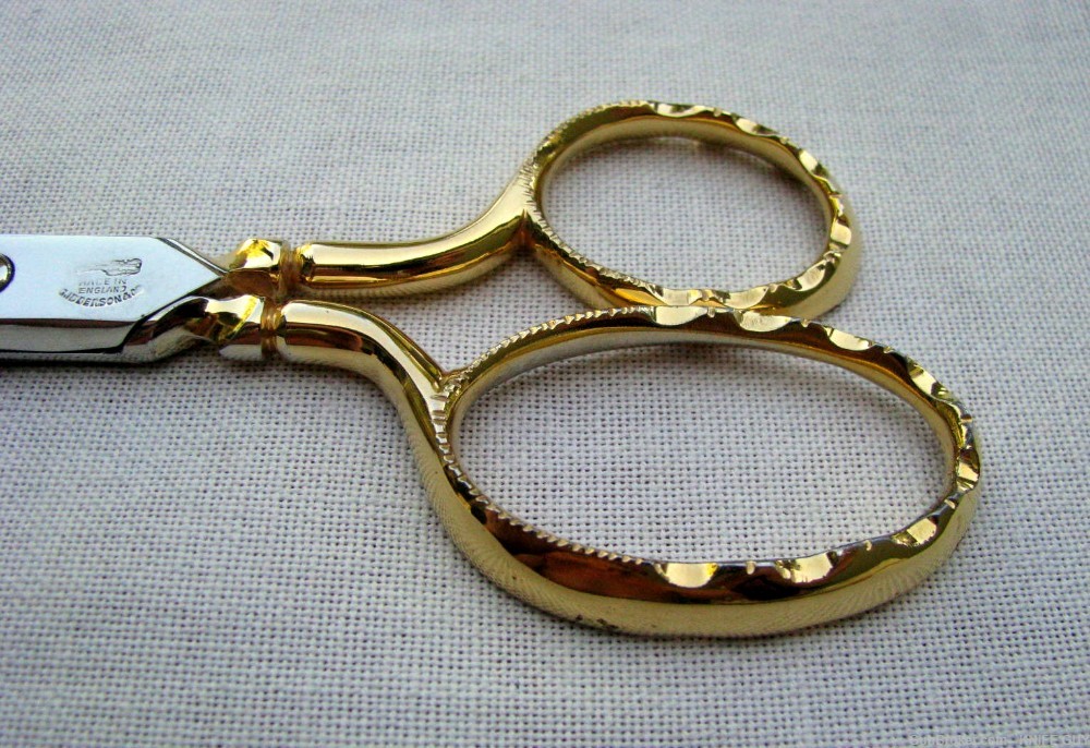  LARGE PRESENTATION CEREMONIAL HAND FORGED FRENCH CASED GOLD SCISSORS-img-16