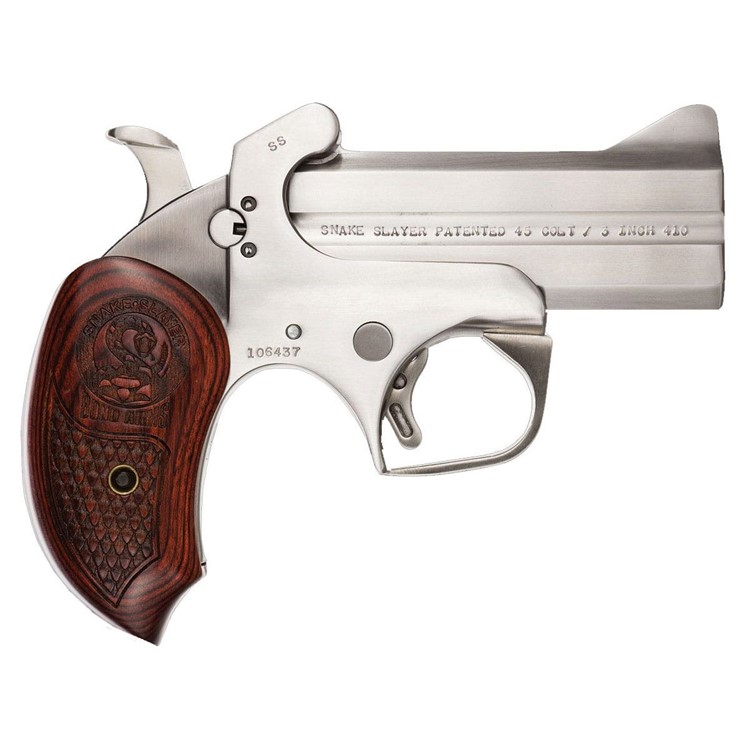 BOND ARMS Snake Slayer Derringer 45 LC/ 410 Ga 3.5in 2rd Pistol-img-1