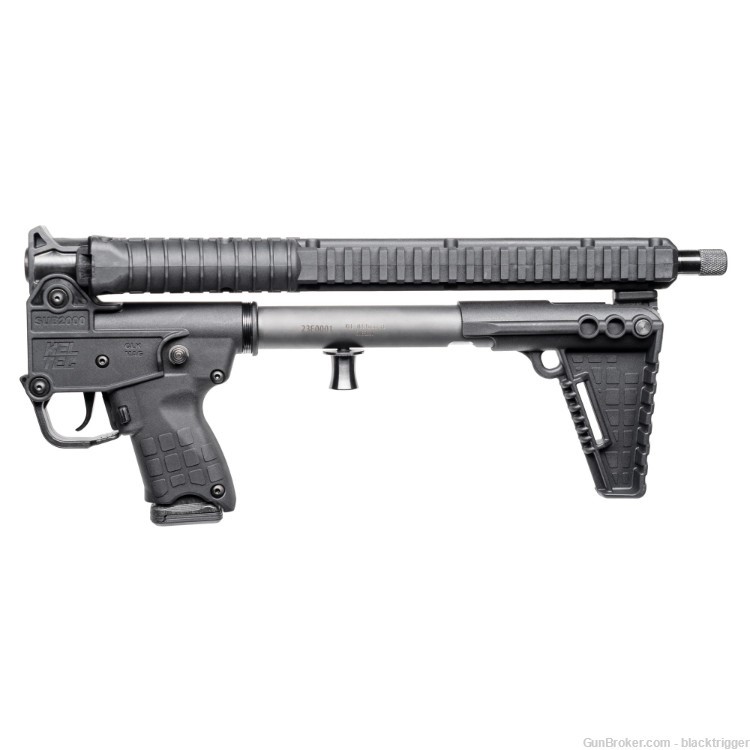 Kel-Tec SUB2K9GLKBLK SUB2000 Gen3 9mm 15+1 16.15" Black TB Folding Stock-img-2