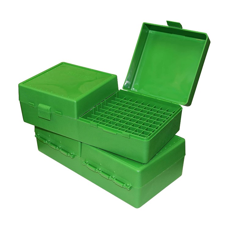 MTM 200 Round 223 204 Ruger 6x47 Green Flip-Top Ammo Box (RS200-10)-img-2