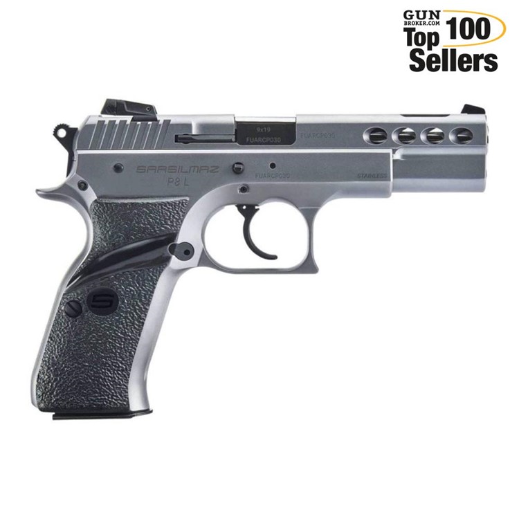 SAR USA P8L 9mm 4.6in 17rd Semi-Automatic Pistol (P8LST)-img-0