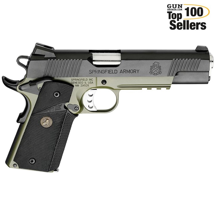 SPRINGFIELD ARMORY 1911 Loaded .45 ACP 5in 7rd Semi-Auto CA Approved Pistol-img-0