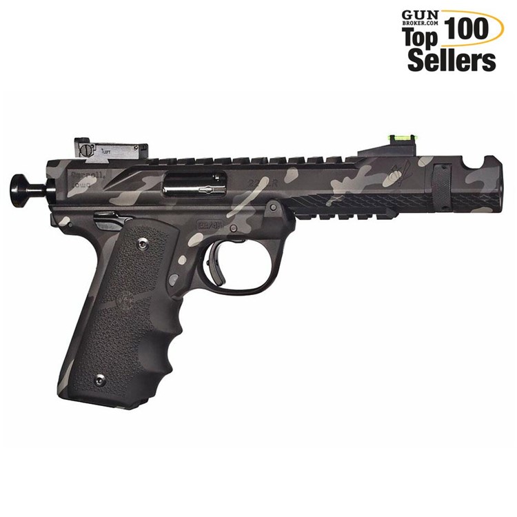 VOLQUARTSEN Camo Black Mamba 22LR 4.5in 2x 10rd Mags Pistol (VF4M-0017)-img-0