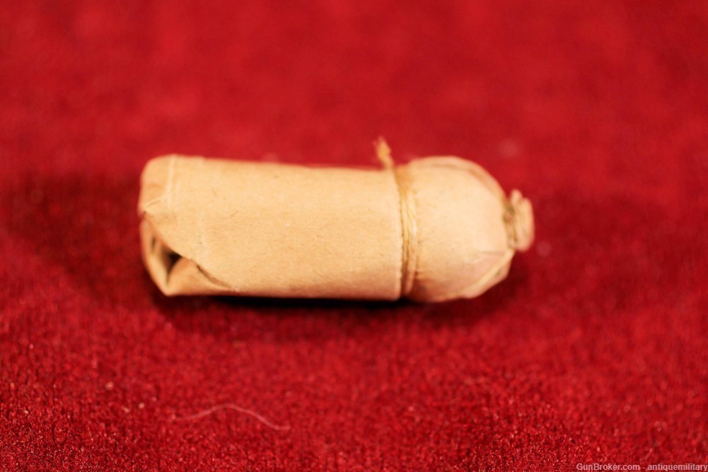 .50 Caliber Paper Pistol Cartridge - US Civil War-img-0