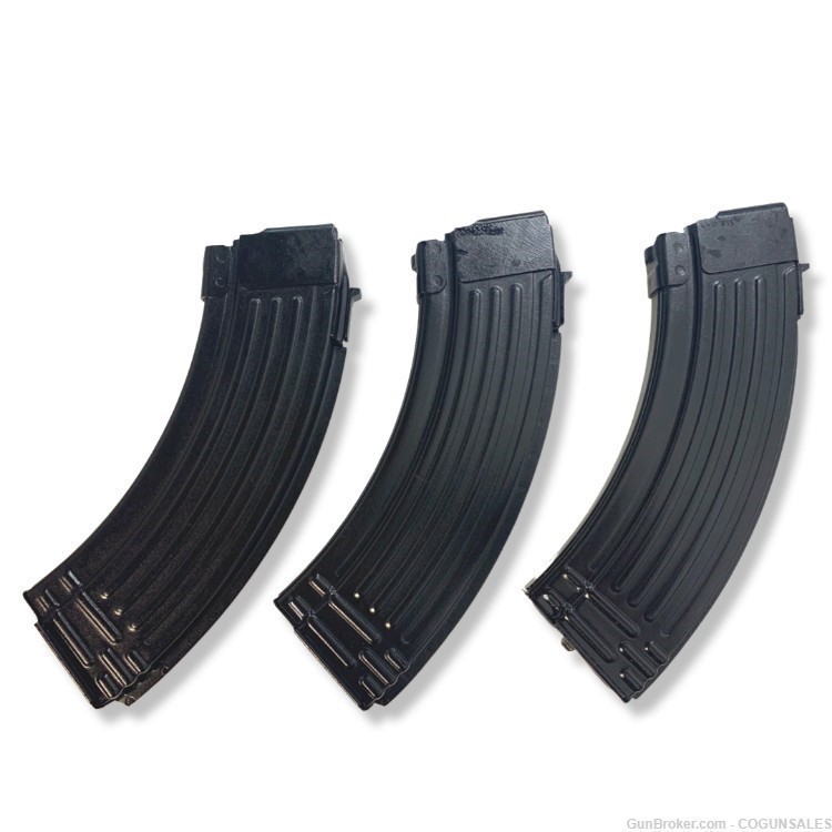 Bulgarian AK47 Magazine 30 Round 3 Pack AKM AK-47 NEW Production M+M Bulgy -img-1