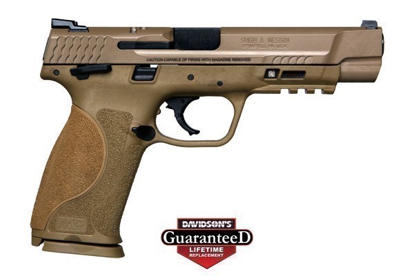 SMITH & WESSON M&P 2.0 9MM 5 " FDE 17R FS TS-img-0