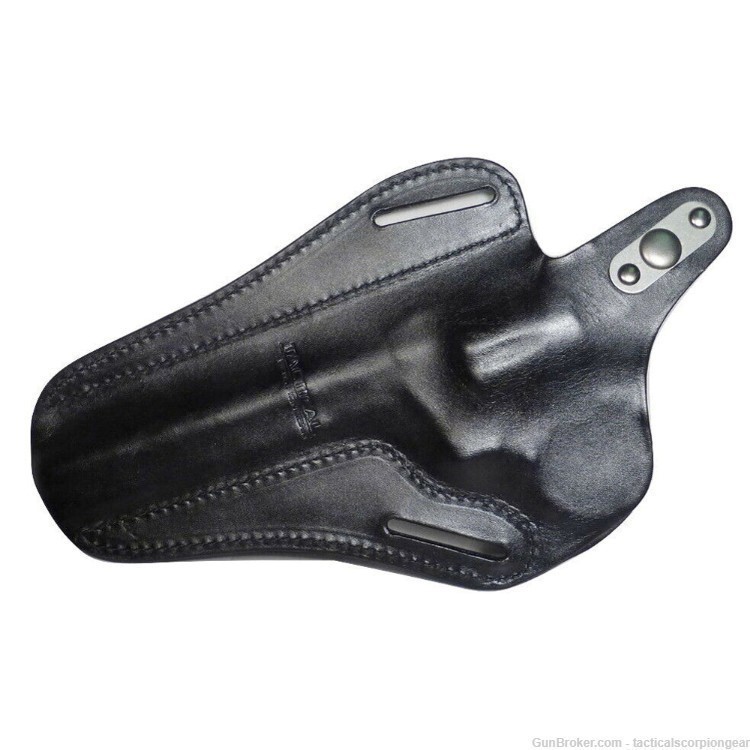 Gear Leather 2 Slot Thumbreak Holster: Fits Colt Python 6 Inch-img-4