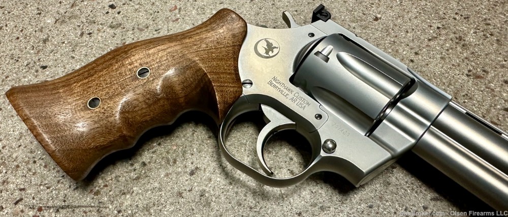 NIGHTHAWK CUSTOM KORTH Silver Mongoose .357 MAG 5.25" 357 MAGNUM 1169-img-2