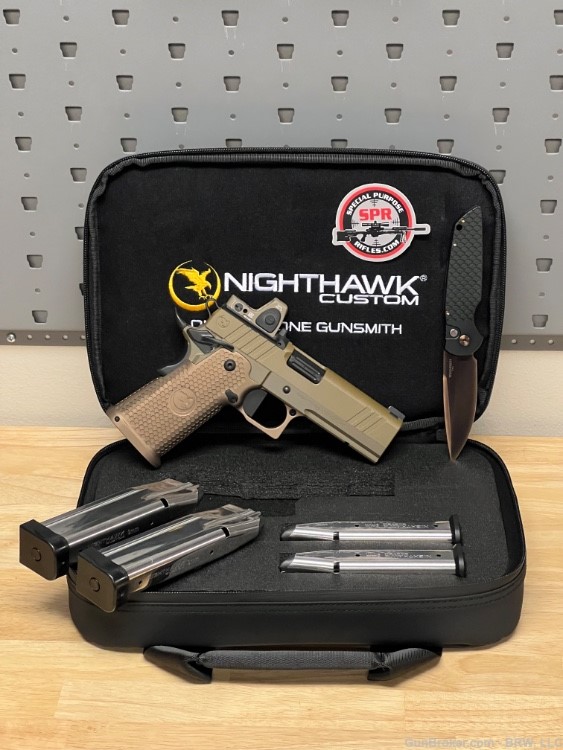 Nighthawk TRS Commander - Sandhawk Finish - Package - Sand Hawk Color-img-0
