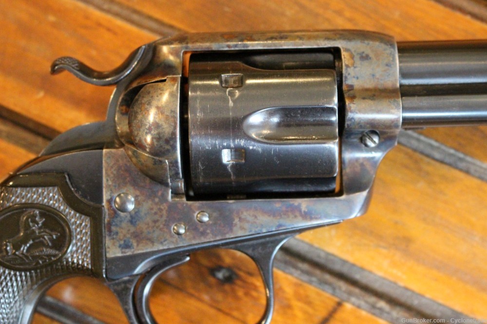 Colt SAA 7.5” Bisley 38wcf (38-40) 1907 Case Hardened RESTORED-img-2