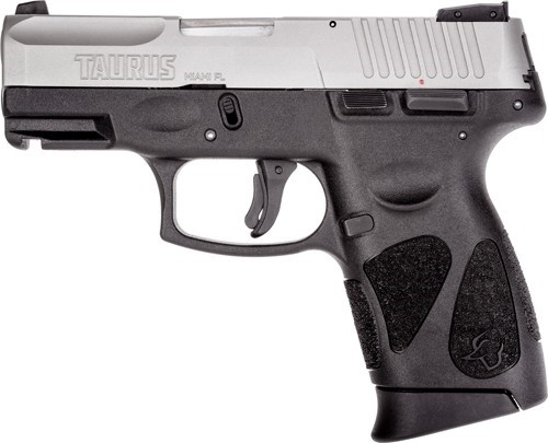 Taurus G2C 9MM 12-Shot 3-Dot ADJ. Matte SS Polymer-img-1