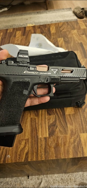 Taran tactical combat master Glock34 JW with 507comp red dot-img-0