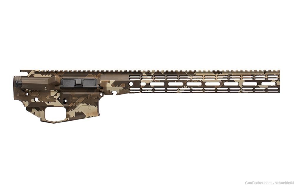 Aero Preicision M4E1 Builder Set w/ 15" ATLAS R-ONE Handguard - Desert Geo-img-1