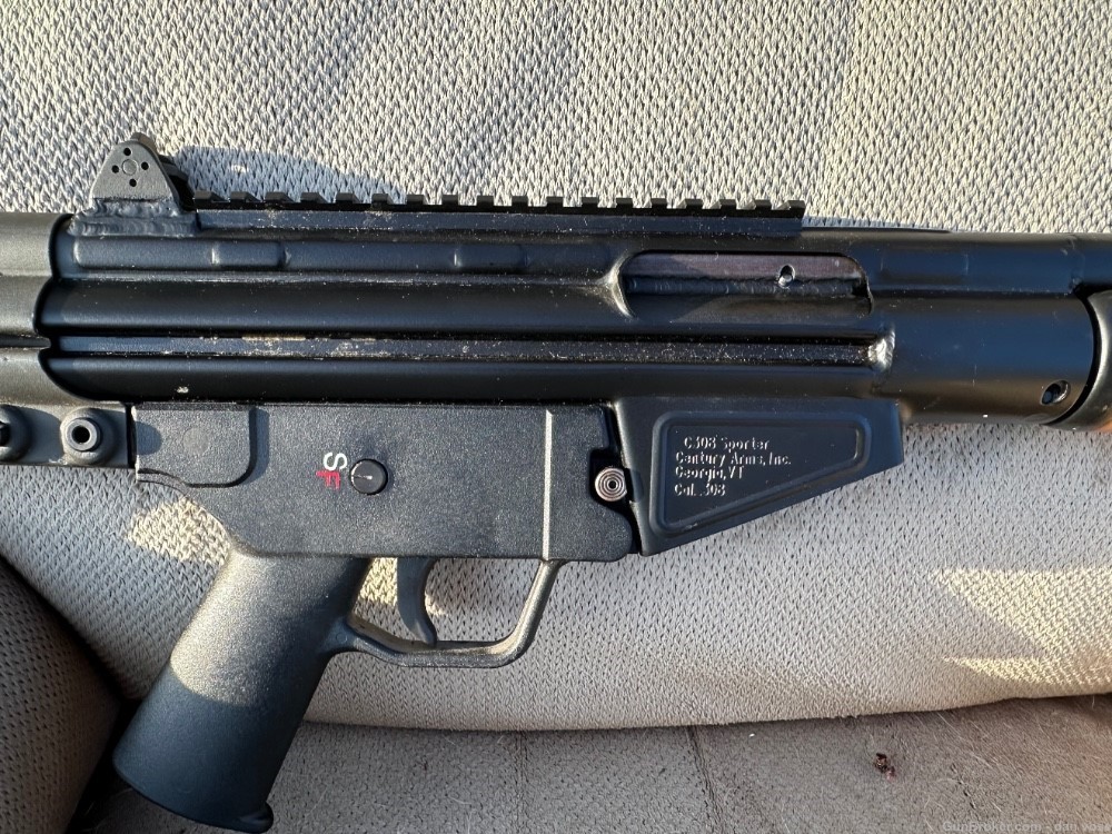 Century C308 sporter semi with wood upgrade. FAL G93 -img-4