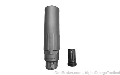 Chaos Gear Supply, SCI-SIX, Suppressor, 5.9"x1.68", 223 Remington/556NATO, -img-0