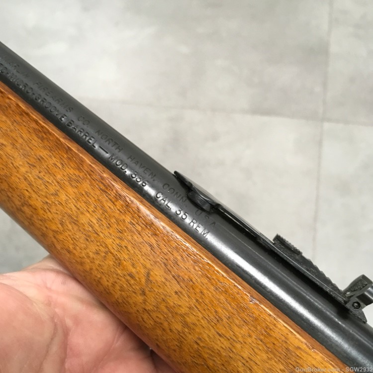 Marlin 336 35 Remington lever action rifle JM stamp 1978-img-42