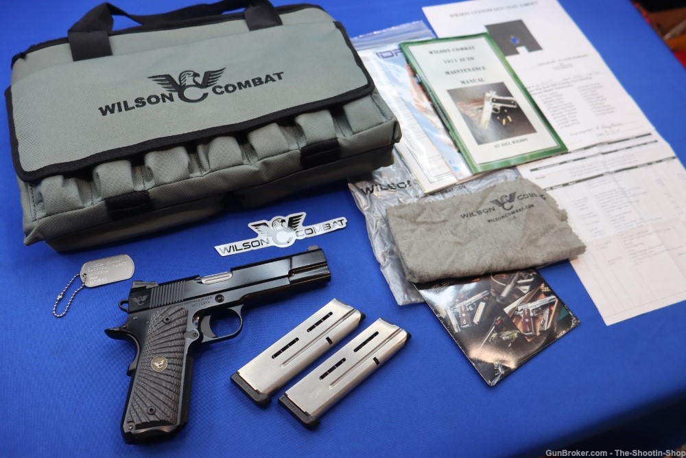 Wilson Combat Tactical Carry 1911 Pistol 9MM SPECIAL ORDER w/ Build Sheet-img-1