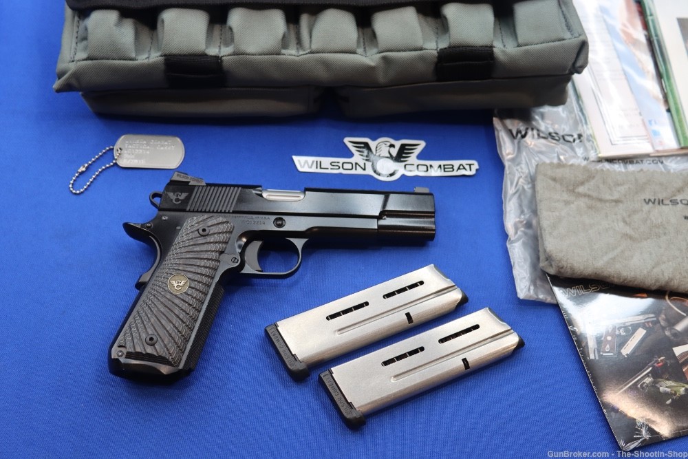 Wilson Combat Tactical Carry 1911 Pistol 9MM SPECIAL ORDER w/ Build Sheet-img-0