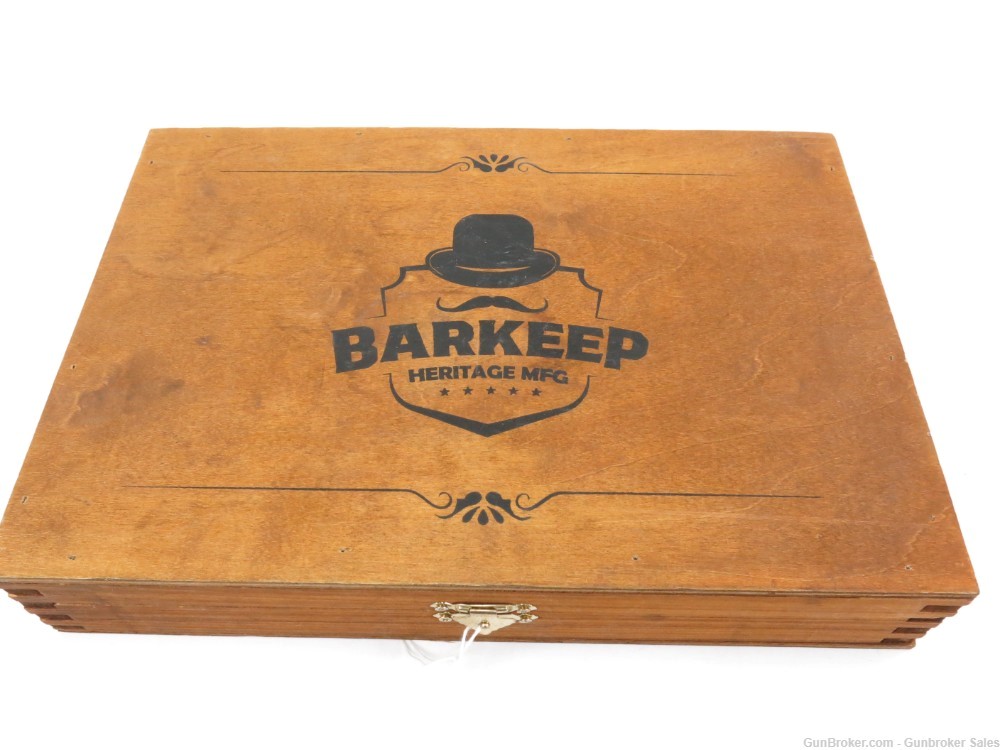 Heritage Barkeep 6-Shot 22LR 2.75" Revolver w/ Wooden Box & Extras-img-19