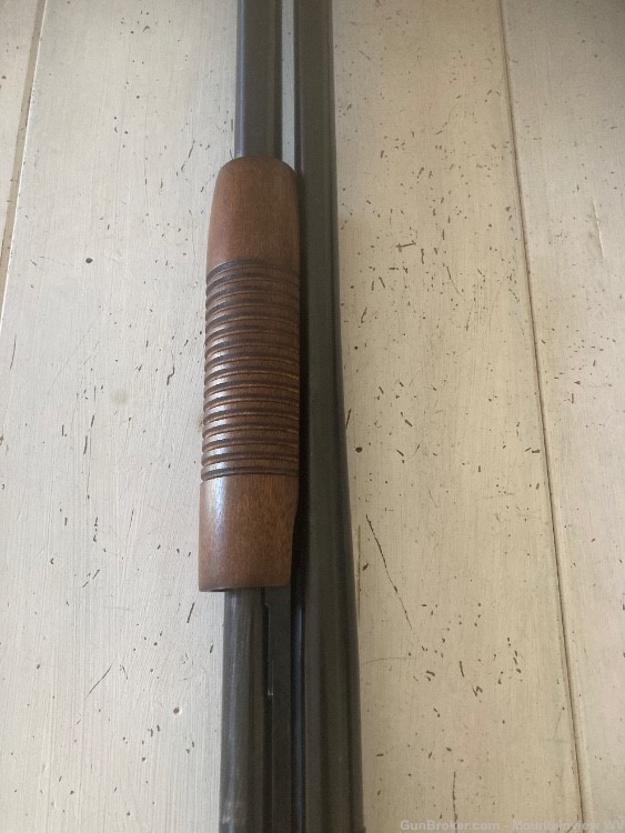 Mossberg 500 12 gauge shotgun 20” barrel walnut stocks -img-7
