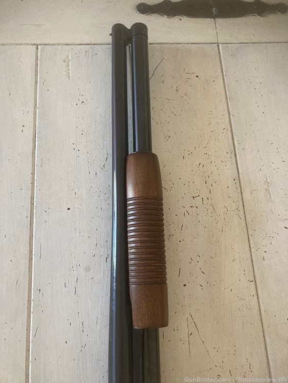 Mossberg 500 12 gauge shotgun 20” barrel walnut stocks -img-3