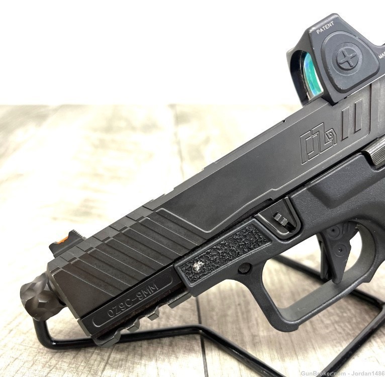 ZEV OZ9 9MM GREAT CONDITION SEMI-AUTOMATIC PISTOL TRIJICON RMR LIKE GLOCK-img-3