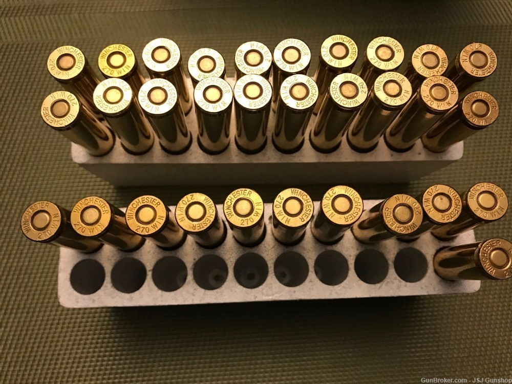 270 Win ammunition 31 rounds 130 grain Extreme Point-img-1