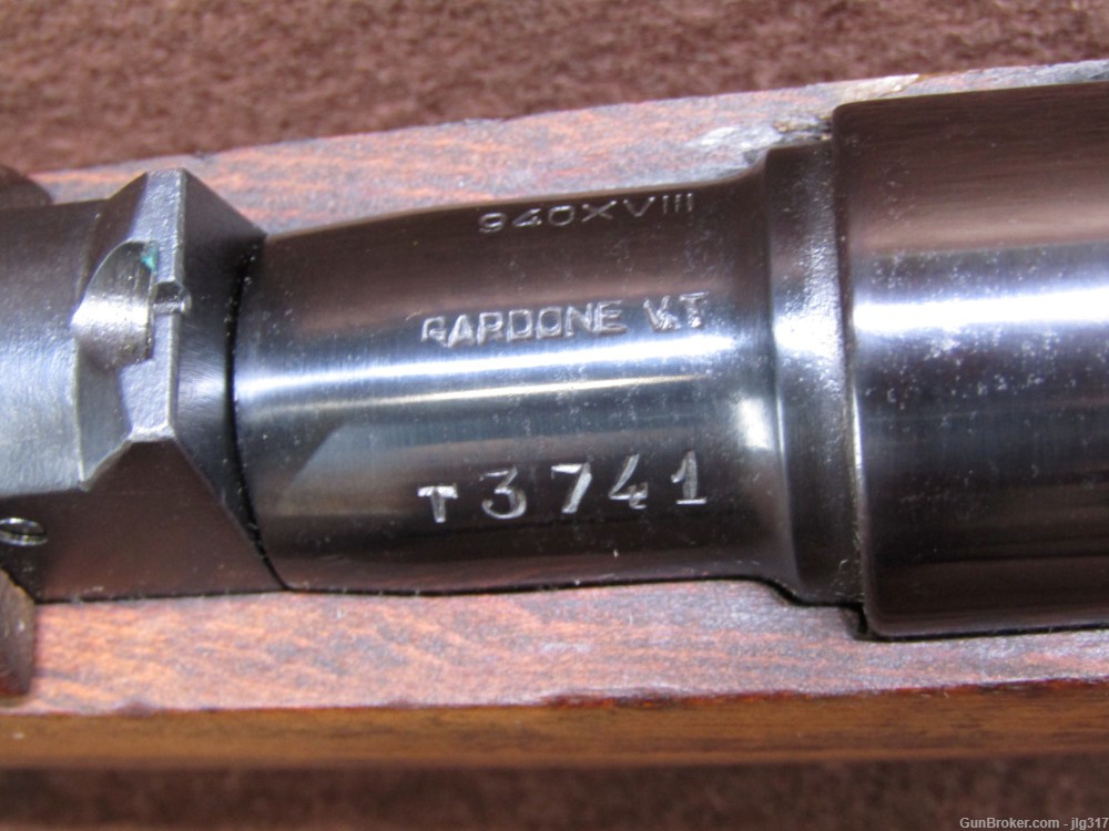 Italian Gardone VT Carcano 6.5 mm Bolt Action Rifle Cartouche-img-16