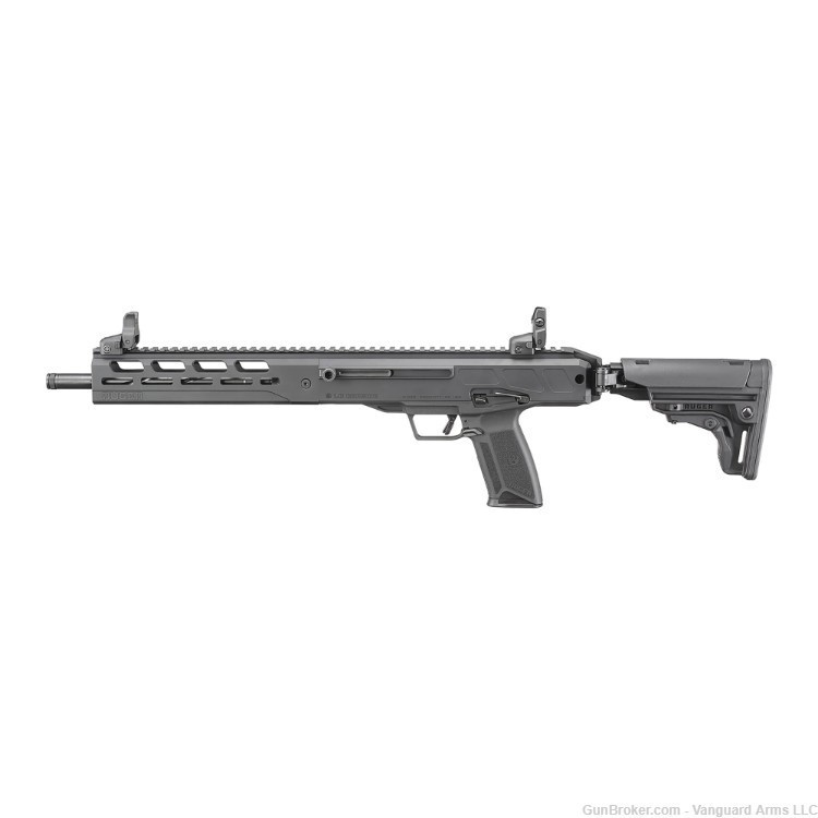 Ruger LC Carbine Semi-Auto Rifle 5.7X28mm 16.25" Threaded Fluted Barrel!-img-0