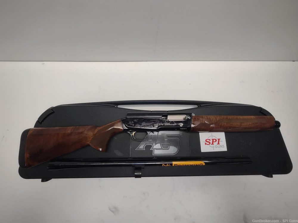 Browning A5 Hunter 12GA 3" NIB 26" Semi Auto 0118003005-img-0