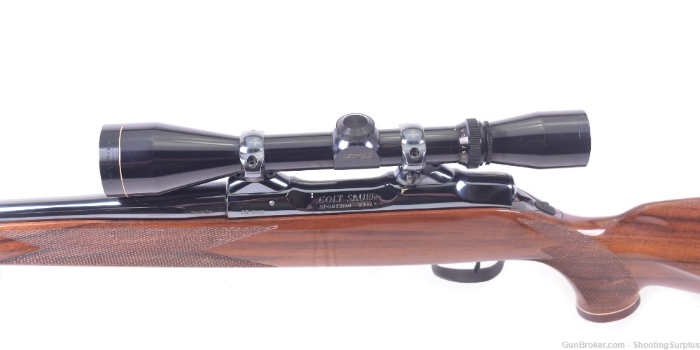 Colt Sauer Sporting Rifle 308 Win SN CR19441 West Germany With Leupold 308 -img-6
