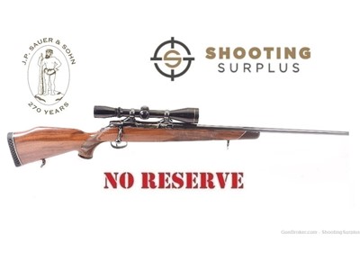 Colt Sauer Sporting Rifle 308 Win SN CR19441 West Germany With Leupold 308 