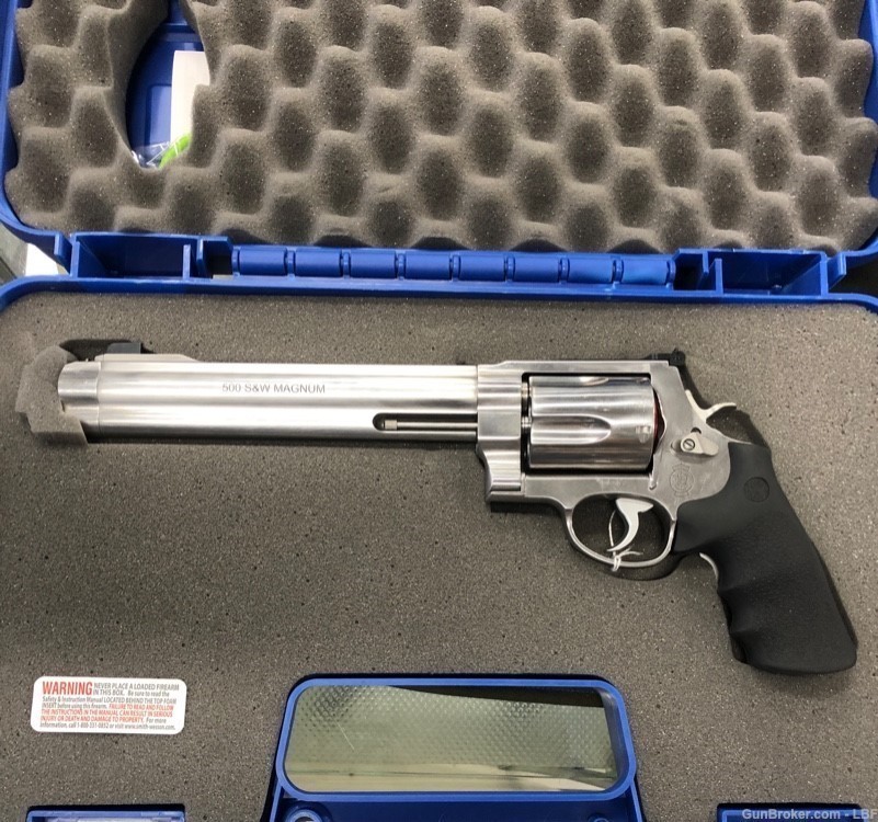 Smith & Wesson 500 .500SW 8.375"BBL W/Comp.-img-0