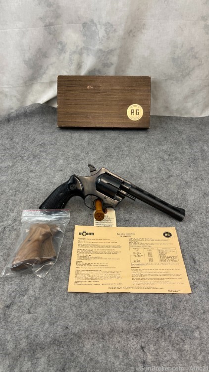 RG Model 57 44 Mag Revolver 6" Barrel Relisted Non Paying Bidder-img-0