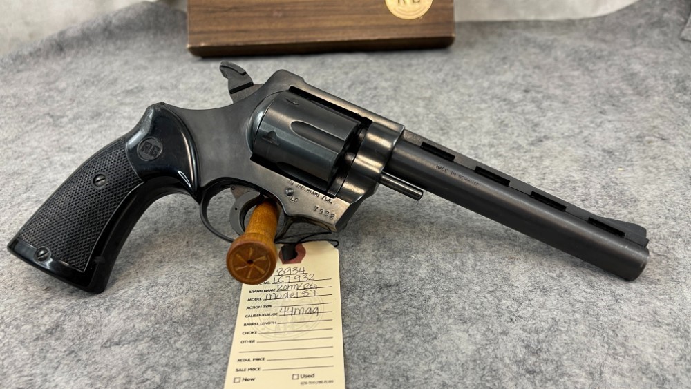 RG Model 57 44 Mag Revolver 6" Barrel Relisted Non Paying Bidder-img-1