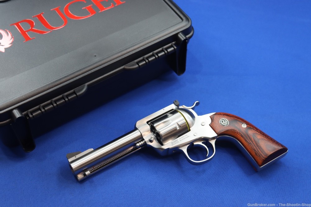 Ruger New Model Blackhawk Bisley Revolver 4-5/8" 44 SPECIAL 05249 44SPL NEW-img-0