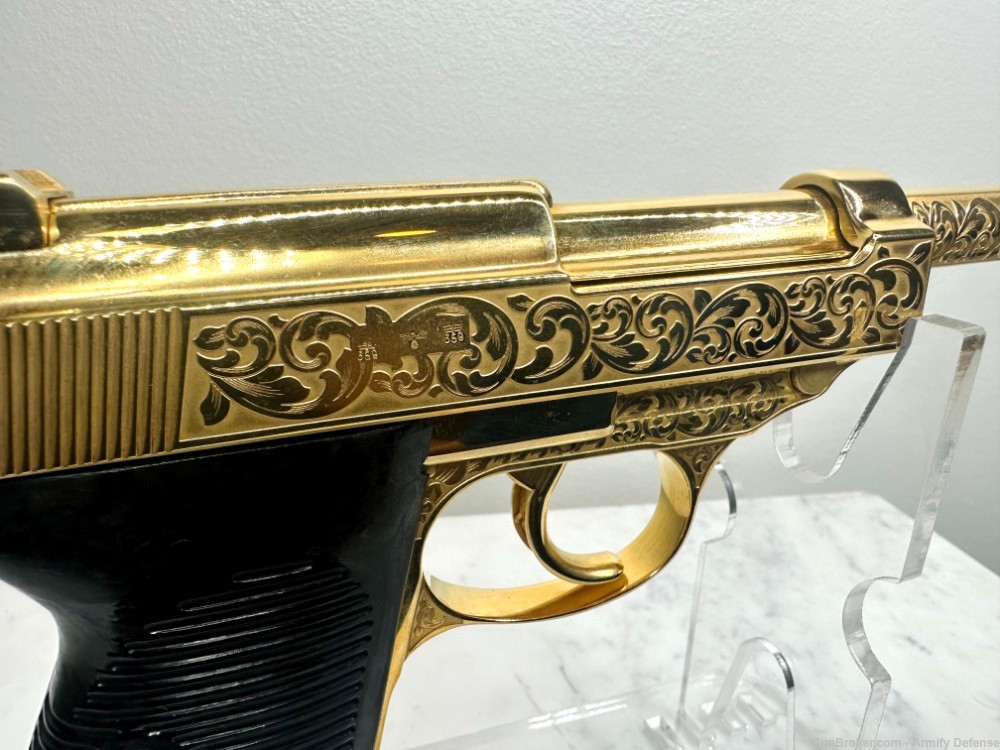 Walther P38 AC40 24k Gold ENGRAVED-img-7