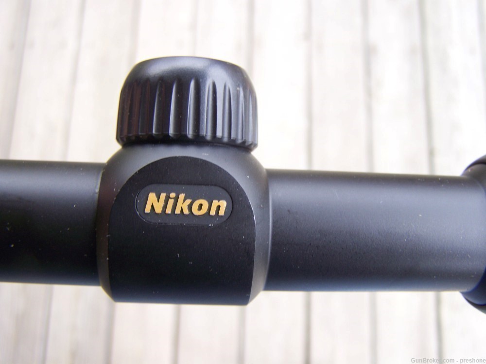 Nikon 3-9x40mm Inline Rifle Scope Matte BDC Minty-img-1