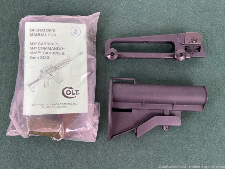Colt M16A2 Model 635 9mm Fully Transferrable Factory Machine Gun - RARE!-img-14