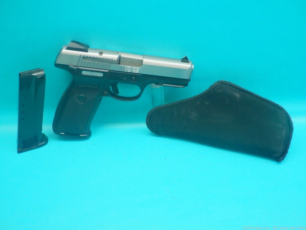 Ruger SR40 40s&w 4"bbl Pistol W/2 Mags & Holster-PENNY AUCTION-img-0
