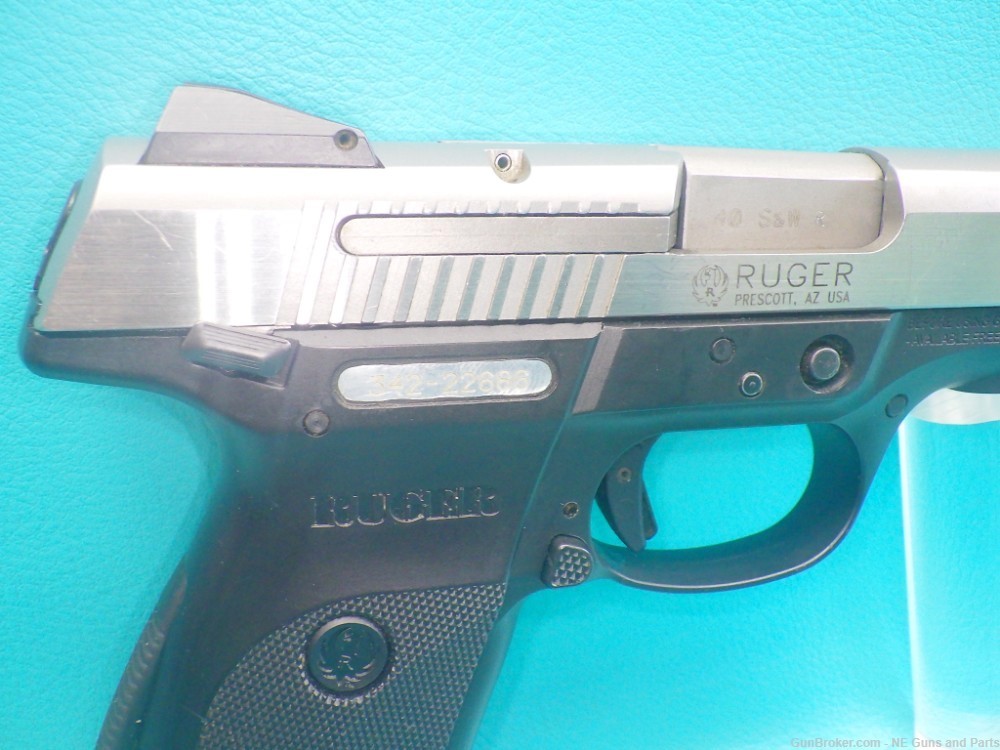 Ruger SR40 40s&w 4"bbl Pistol W/2 Mags & Holster-PENNY AUCTION-img-3
