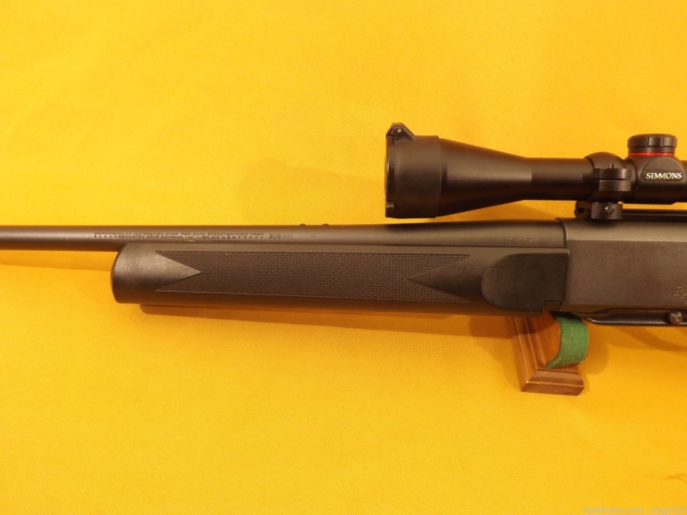 REMINGTON 7400 .30WIN SEMI AUTO RIFLE W/SCOPE-img-5