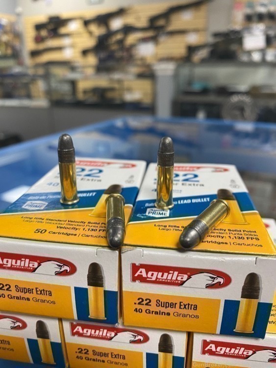 AGUILA .22LR SUPER EXTRA 40GR LRN - 250RDs Fresh in BULK Price SAVE $-img-2