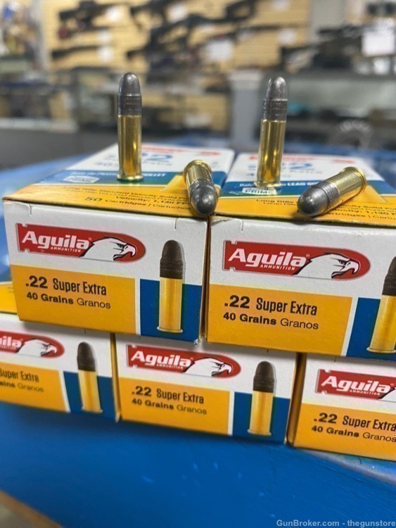 AGUILA .22LR SUPER EXTRA 40GR LRN - 250RDs Fresh in BULK Price SAVE $-img-1