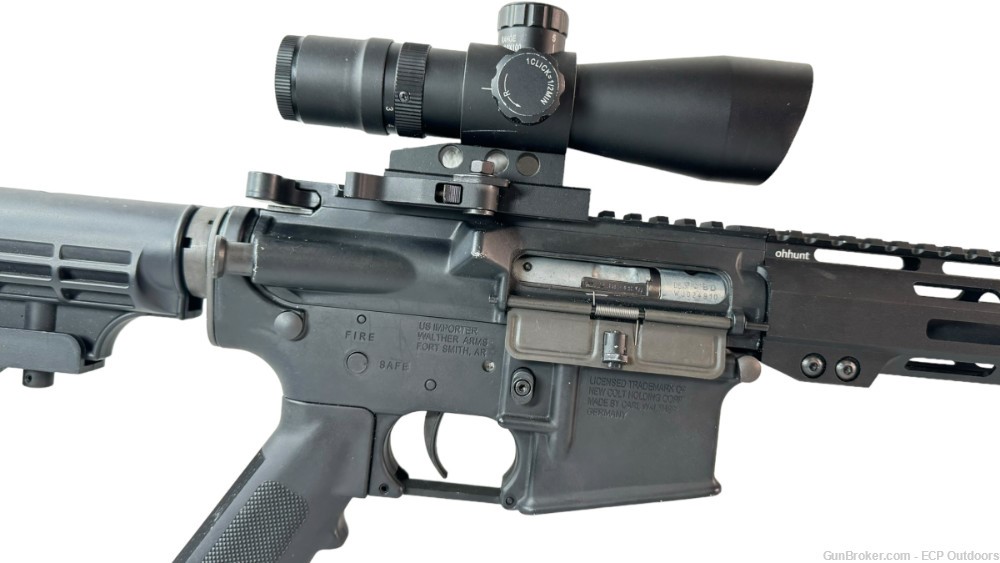 Colt / Walther M4 Carbine AR15 22LR 16.5" 20rd w/ NCStar 3-9x42-img-8