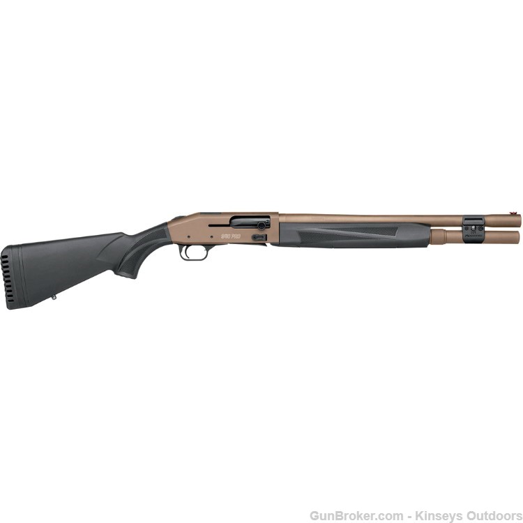 Mossberg 940 Pro Security Shotgun 12 ga. 18.5 in. FDE & Black 3 in.-img-0